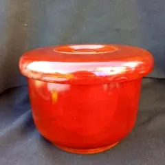 漆器 朱塗り 木製 飯器 おひつ 菓子器 喰籠 伝統工芸品 刳貫 古民具 民芸品