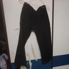 黒色ハイウエストデニムジーンズ