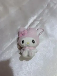 マイメロディ フロッキーマスコットホルダー