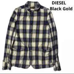 美品✨️DIESEL Black Gold チェックジャケット M ディーゼル