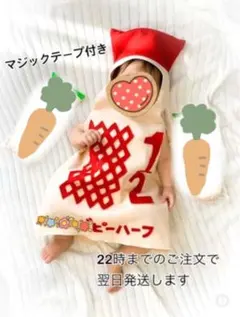 翌日発送♡キューピーハーフ　バースデー　着ぐるみ　記念日　6か月　半年