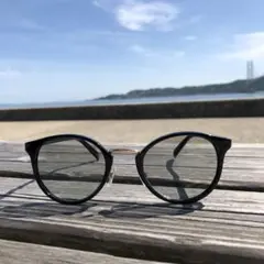 ⚪︎新品⚪︎ボストンタイプ ゴールドブリッジ サングラス グレーカラーレンズ