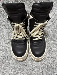 【正規品】24ss Mega Bumper Geobasket サイズ42.5 Rick Owens Mega Bumper Geobasket Milk (Women's) - RP01D2868