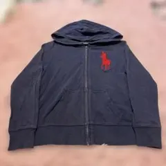 Polo by Ralph Lauren 短丈 ビッグポニー ジップパーカー
