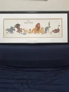 ライオンキング　セル画 ディズニー セル画「ライオン キング」額縁2種選択可 展示用