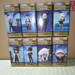 ワンピース ワールドコレクタブルフィギュア　vol.24　全8種 セット 開封品