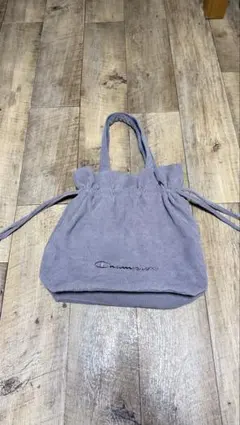 Champion コーデュロイ トートバッグ グレー