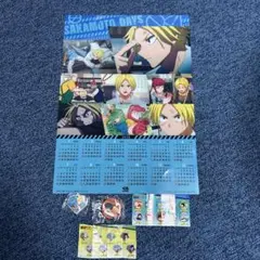 くら寿司　サカモトデイズ　クリアポスター　カレンダー