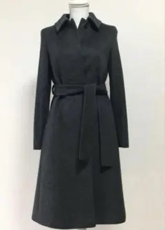 超美品 MaxMara マックスマーラ ステュディオ コート グレー 38
