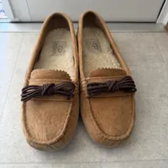 UGG ブラウン アンスレーモカシン