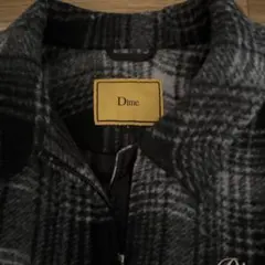 Dime ブラック・グレー チェックジャケット
