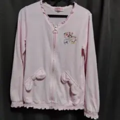 「可愛い」メゾピアノピンクパーカー１２５cm