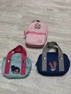 ディズニーストア スクールバッグ　ポーチ マリーちゃん ヴァネロペ ジュディ