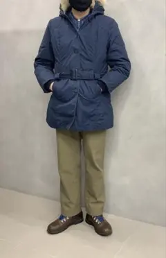 70's〜80's eddie bauer ファー ダウンコート vintage