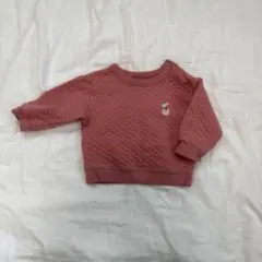 UNIQLO ピンク トレーナー 80cm