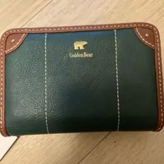 Golden Bear 二つ折り財布 ダークグリーン