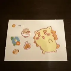 ちいかわ　 ステッカーセット　シーサー