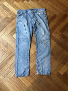 POLO RALPH LAUREN ダメージ加工 デニムパンツ