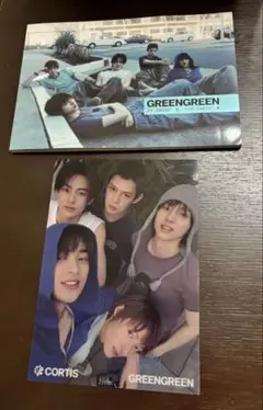 CORTIS GREENGREEN ユニバ3形態購入特典 A5クリアポスター - メルカリ
