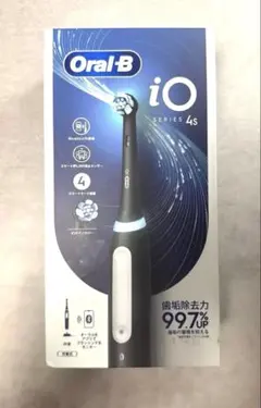 ブラウン 電動歯ブラシ オーラルB iO4S マットブラック