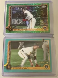 TOPPS Chrome NPB2025 岡本和真 99枚 巨人 坂本勇人