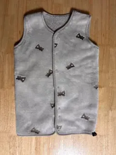 プッパプーポ　スリーパー　Mサイズ　フリース　くま柄