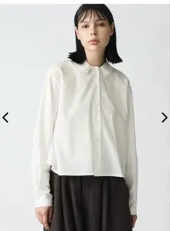 【新品タグ付き】 mizuiro ind ダブルカラーシャツ