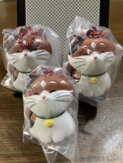 カプセルトイ「ベイマックス ぺたんこマスコット」　モチ 3個セット