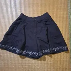 axes feamme キュロット パンツ 短パン スカパン ブラウン 茶 焦茶のサムネイル