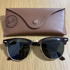 Ray-Ban クラブマスター ブラウン/ゴールド