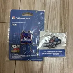 ポケモンWCS 2026ポケモンセンター サンフランシスコ 限定 ピンバッジ