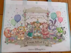 フロムオールオブアス　ショッピングバッグ　ダッフィー ディズニーシー