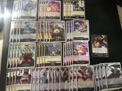 ワンピースカード　黒ティーチデッキ構築パーツまとめ売り