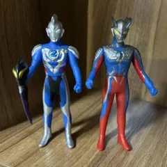 ウルトラマンゼット オリジナル ベリアロクver.ソフビ　＆ウルトラマンゼロのサムネイル