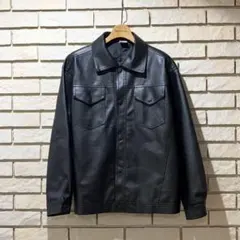 レザージャケット　M