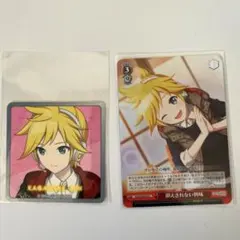 鏡音レン　シール　ヴァイスシュバルツ