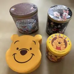 ディズニーランド　お土産　空き缶空きケース　４個セット