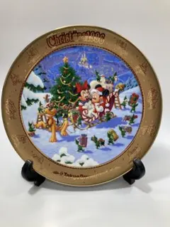 希少！ヴィンテージディズニー クリスマスプレート 1983年製 - メルカリ