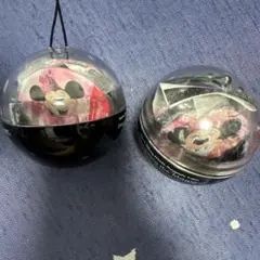 ミッキーマウス カプセルトイ 2個セット