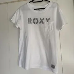 ROXY ホワイト 半袖Tシャツ