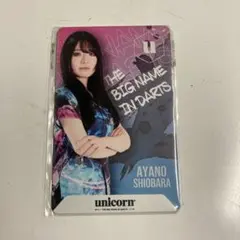unicorn ダーツライブカード 塩原綾乃選手のサムネイル