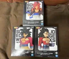 【まとめ売り】ドラゴンボールGT 超サイヤ人フィギュア　3体セット