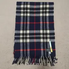 【美品】Joshua Ellis カシミヤ タータンチェック マフラー