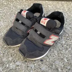 New Balance 313 ブラック/レッド
