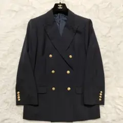 Vintage Burberrys 100% Cashmere Navy 紺ブレ - メルカリ