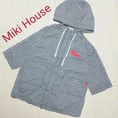 MikiHouseミキハウス ナイロンパーカー 90 チェック