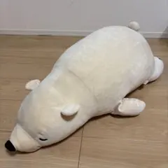 Pureness クマ クッション 大きめ ホワイト