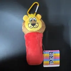 PEZ カラビナ付きぬいぐるみポーチ ライオン