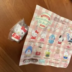 【新品未開封】サンリオオールスターズ　ハローキティ　めじるしアクセサリー