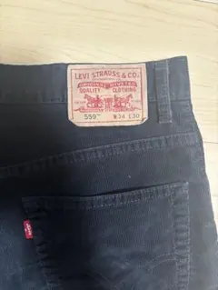 Levi's 559 コーデュロイ W34 L30 黒 リーバイス ブラック